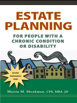 cover image of Estate Planning for People with a Chronic Condition or Disability